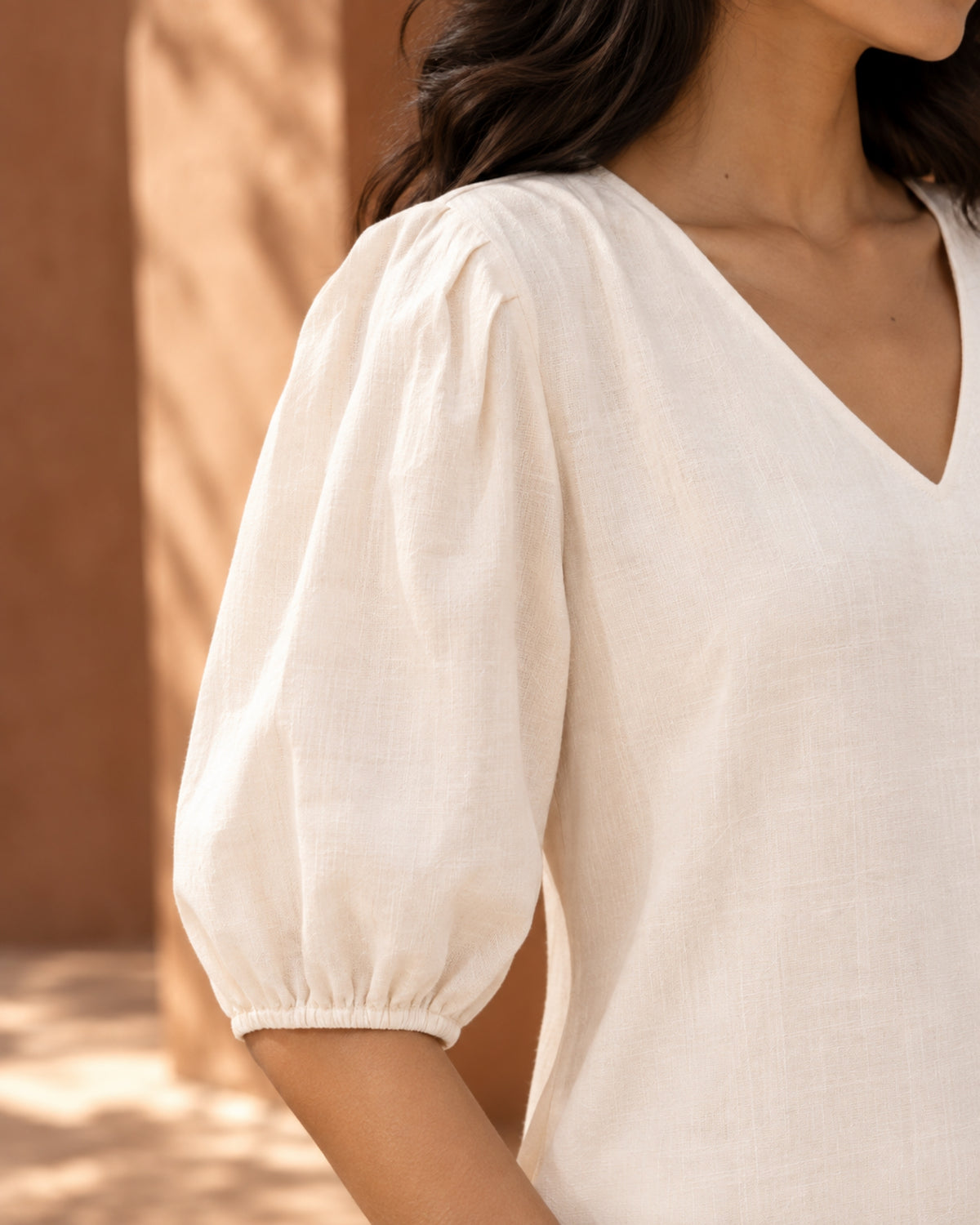 Diva White Asymmetric Dress