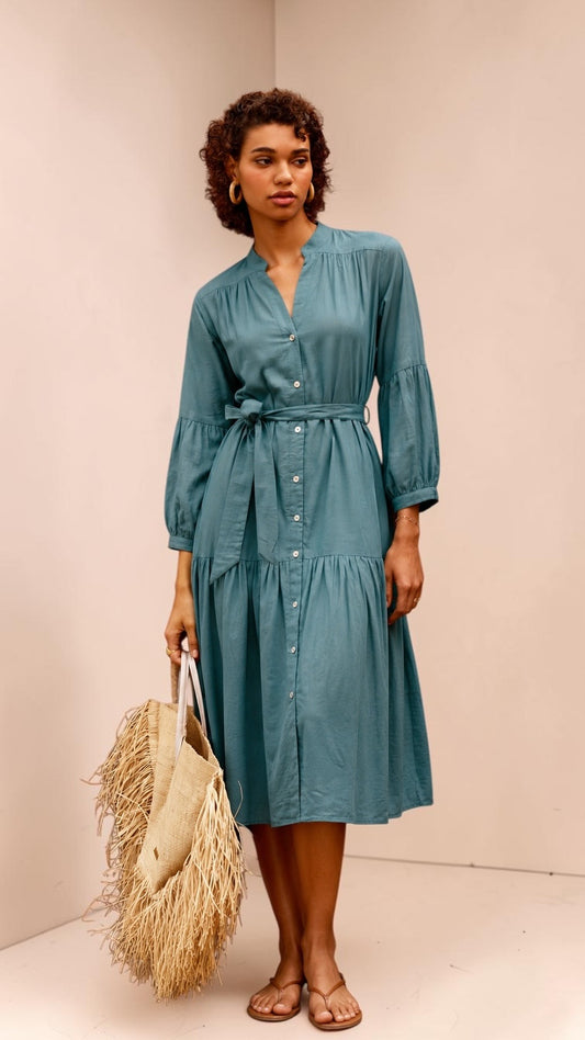 Nile Tiered Dress