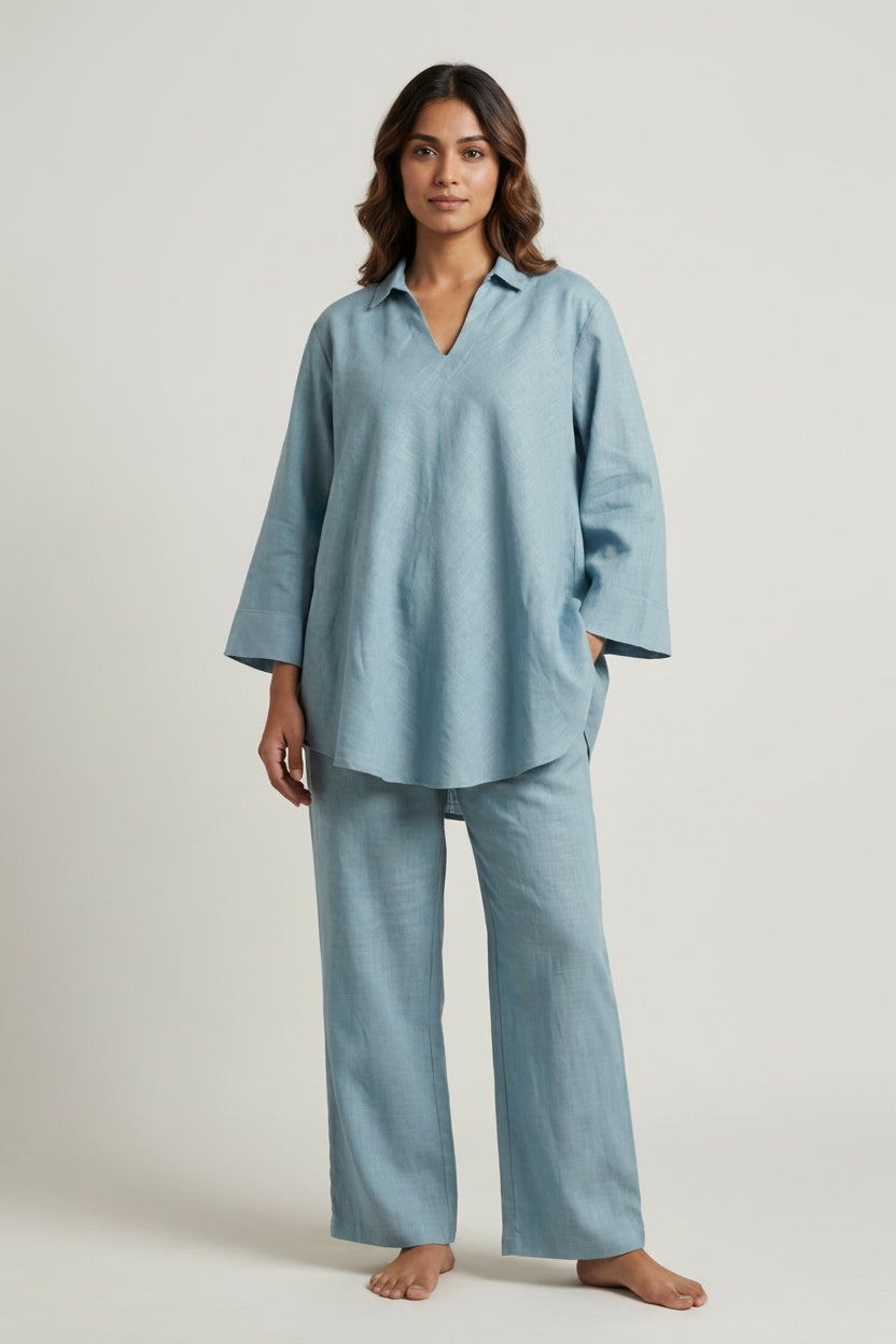 Riva Powder Blue Top