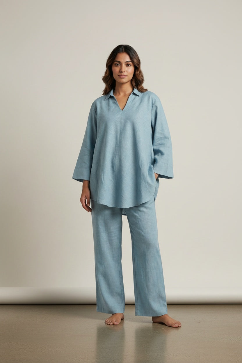 Riva Powder Blue Top